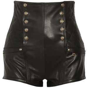 WOMEN LEATHER SHORT
