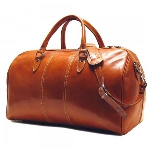 LEATHER DUFFLE BAG