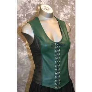 LEATHER CORCET
