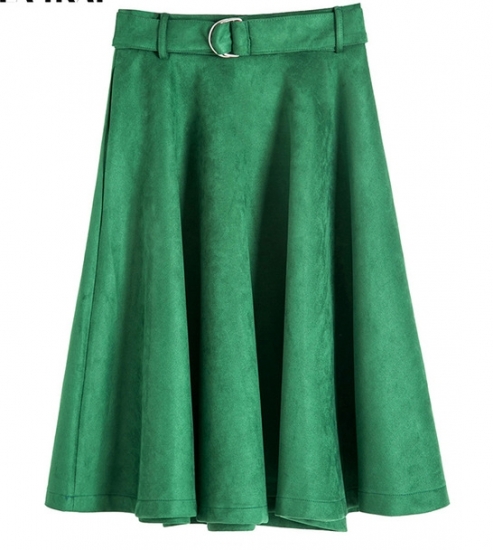 WOMEN LEATHER SKIRT