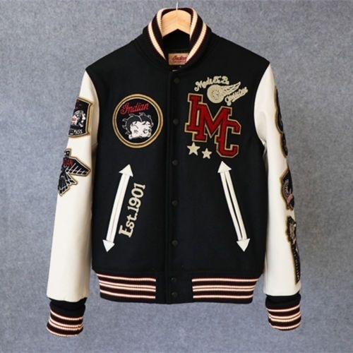 Letter Man Patch Jacket