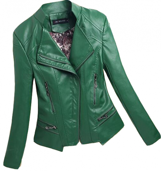 FASHION WOMEN LEATHER JACKET
