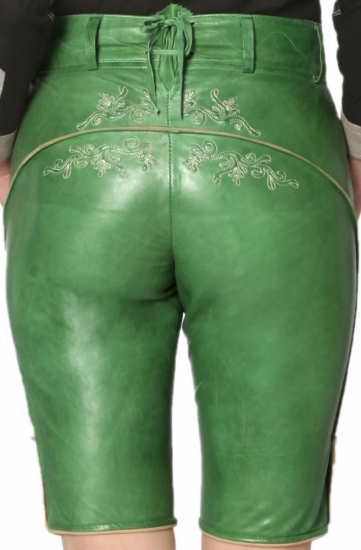 WOMEN LEATHER SHORT