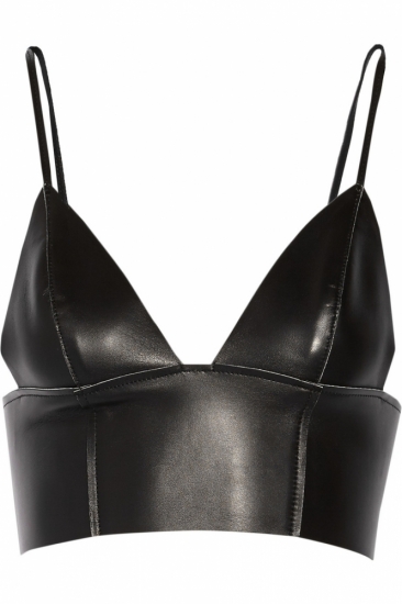 LEATHER BRA