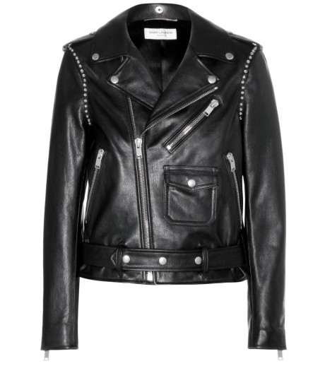 WOMEN LATHER BIKER JACKET