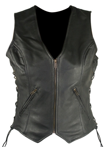 WOMEN LEATHER VEST