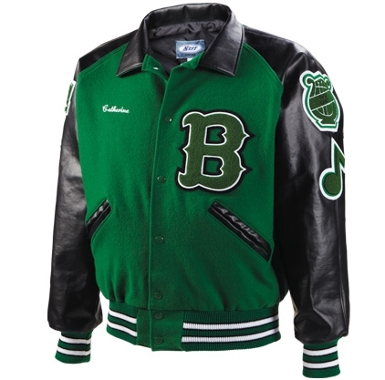 Letter Man Patch Jacket