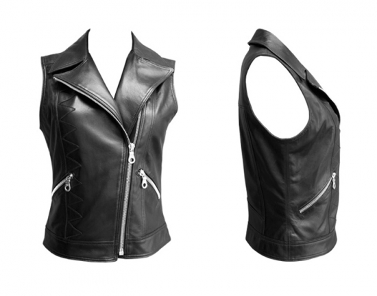 WOMEN LEATHER VEST